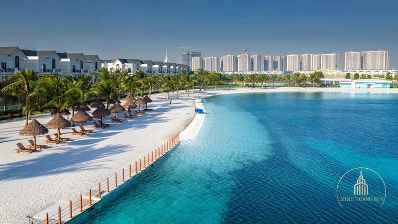 Biển hồ nước mặn Vinhomes Ocean Park 1